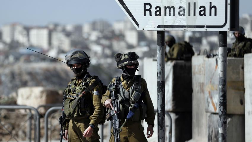 Razzia von Israelischer Armee im PalMedia Gebäude in&nbsp;Ramallah