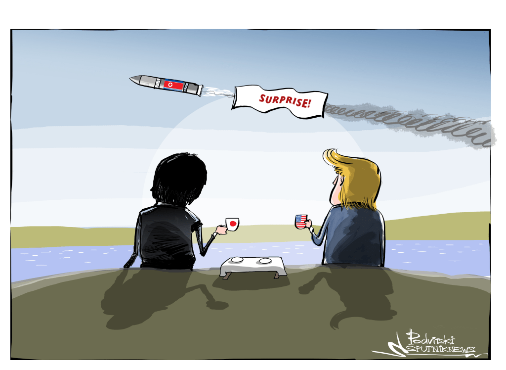 Nord Korea feuert erneut Mittelstreckenrakete ab