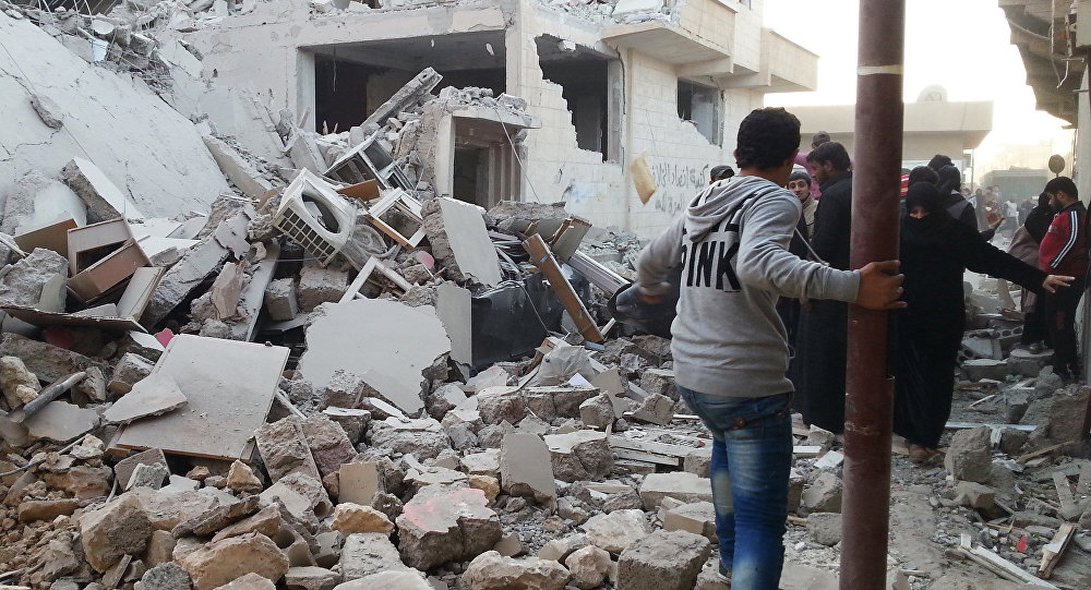 Drohnen-Bilder vom zerstörten&nbsp;Raqqa