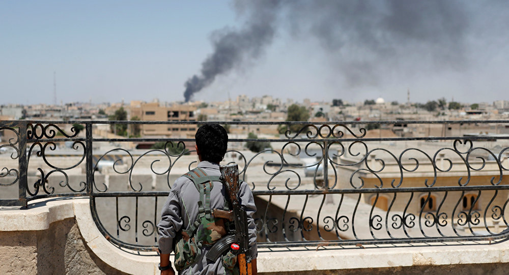 US-geführte Koalition : Noch 400-800 ISIS-Kämpfer in&nbsp;Raqqa