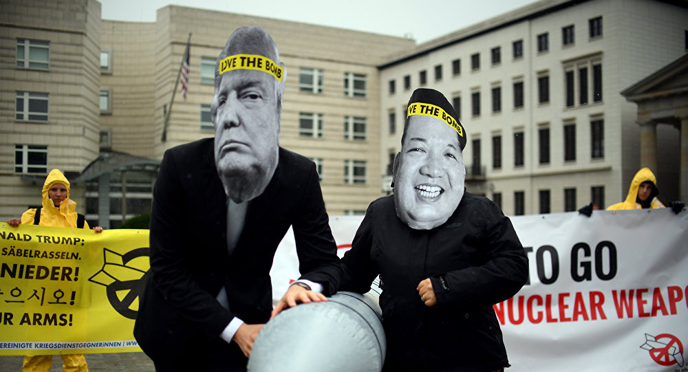 Trump zu Nord-Korea: „Nur eine Sache funktioniert „. Kim Jong Un antwortet : “ Atomwaffen zum Schutz vor nuklearer Bedrohung der US-Imperialisten.“