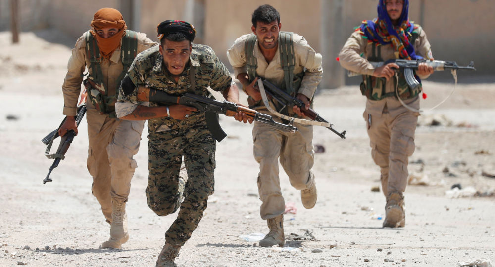 SDF Kommandeur sagt das US-gestützte Kräfte nie wieder Gebiete an die Syrische Regierung übergeben&nbsp;werden