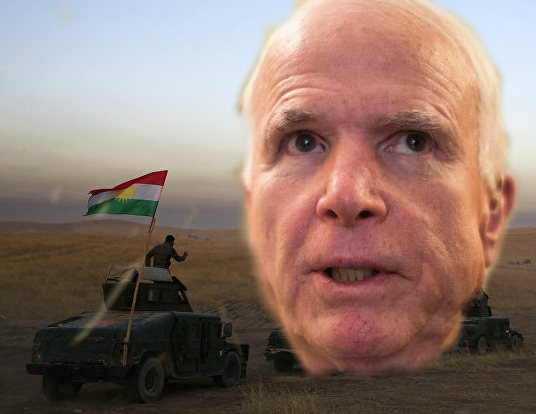John Mccain droht Irakischer Regierung