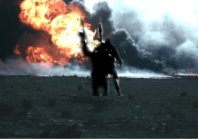 Satellitenbilder: ISIS Terroristen stecken in Deir ez-Zor großes Ölfeld in Brand