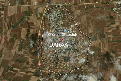 Video: Daraa Syrien, 2011 bewaffnete Opposition auf “ friedlichen“ Demos