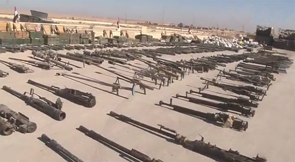Video/Fotos: 10% der ISIS-Waffendepots von Deir&nbsp;ez-Zor