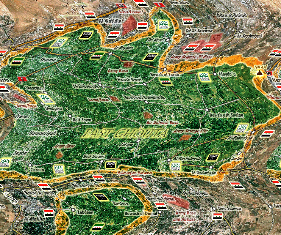 Video: Heftige Gefechte zwischen Jihadisten und SAA, in Militärbasis in&nbsp;Ost-Ghouta.