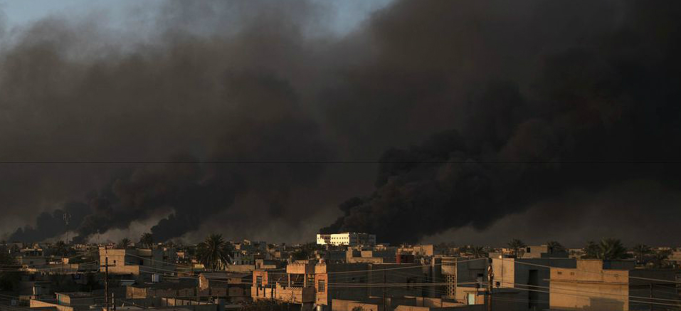 Video: Drohnen-Aufnahmen vom zerstörten Mosul im&nbsp;Irak