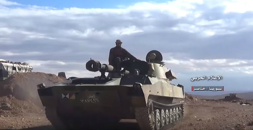 7 minütiges Video: Gefechte zwischen der SAA und Al-Qaida (HTS) im Süden&nbsp;Aleppos