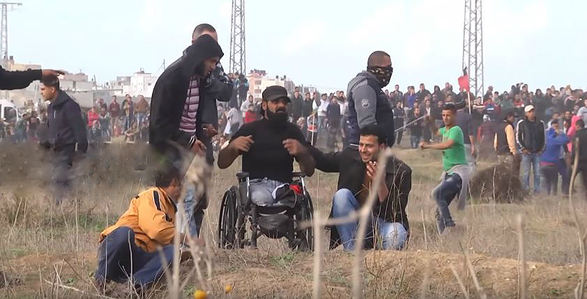 Videos: Israelische Sicherheitskräfte töten an einem Tag 4 Protestler, darunter einen Mann im&nbsp;Rollstuhl