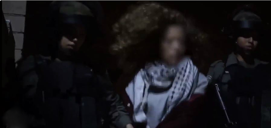 Videos: Palästinensisches Mädchen tritt und schlägt Israelische Soldaten und wird Stunden später&nbsp;festgenommen.