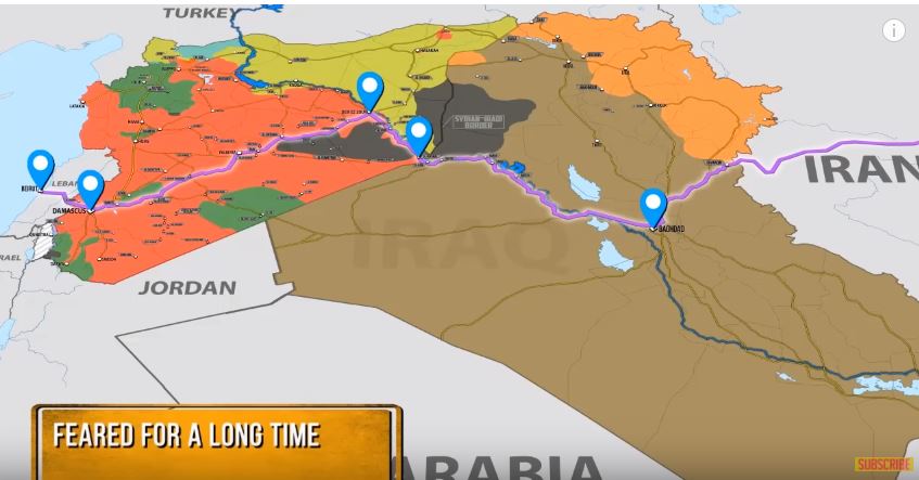 Video: Kriegsbericht Syrien, 7 Dez 2017- Iran/Libanon&nbsp;Landroute