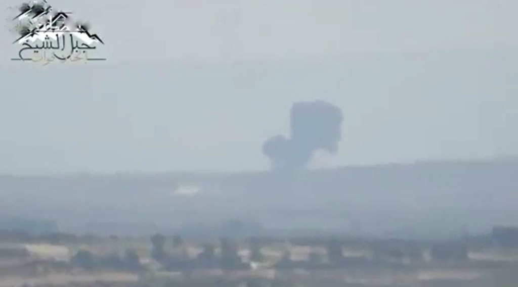 Video: Syrischer Helikopter von Jihadisten mit FlaRak abgefangen-Syrien beschuldigt&nbsp;Israel