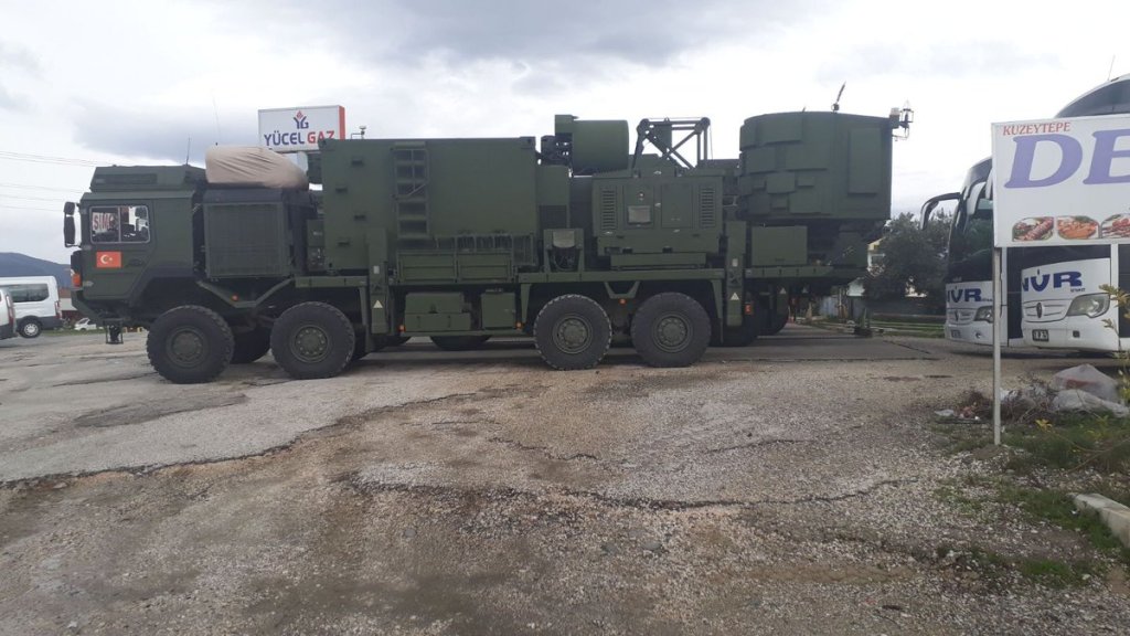 Türkei stationiert an der Grenze von Afrin, System zur elektronischen&nbsp;Kampfführung