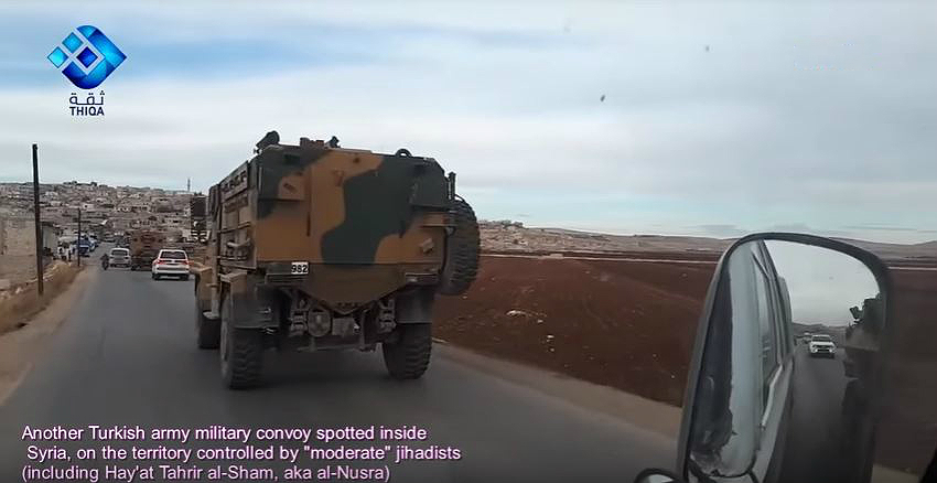 Türkischer Konvoi trifft in Syrien ein, um Gefecht in Südosten Idlibs zu&nbsp;beobachten