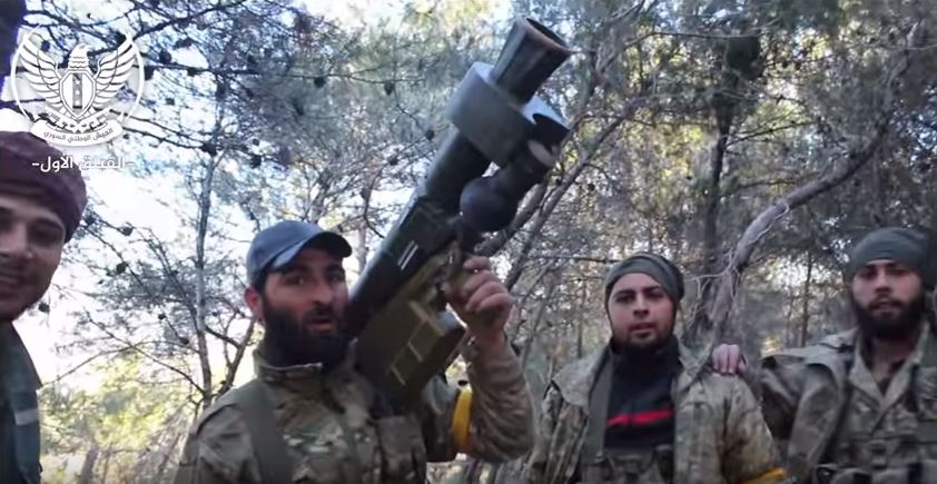 Video: FSA Jihadisten behaupten Flugabwehrlenkwaffe von der YPG, in Afrin erbeutet zu&nbsp;haben