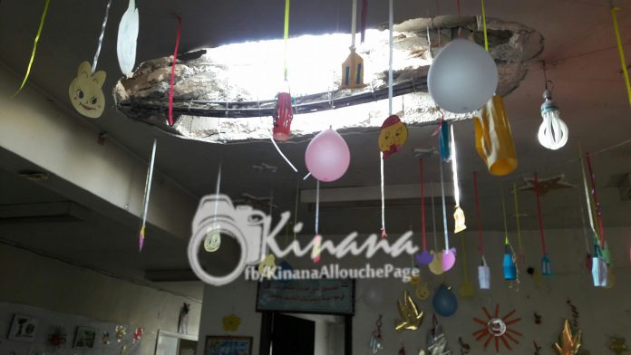 Fotos: In Aleppo nehmen „moderate“ Rebellen Kindergarten unter Beschuss und töten und verwunden&nbsp;Einwohner