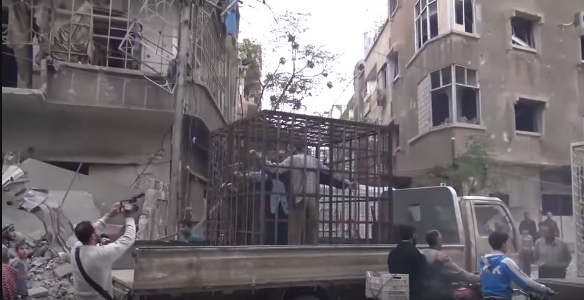 Terroristen in Ost-Ghouta verhängen für die Zeit der humanitären Pausen, Ausgangssperre für&nbsp;Zivilisten