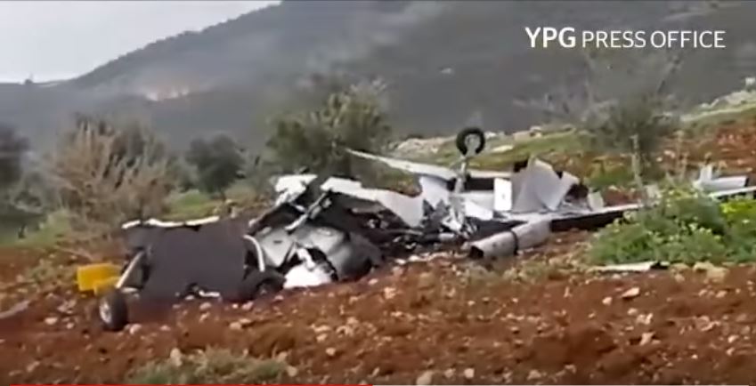 Video: YPG haben angeblich eine Türkische Drohne&nbsp;abgefangen