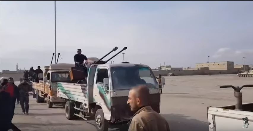 Videos: Syrische Pro-Regierungs-Kämpfer in Afrin sagen sie sind gekommen um Türkische Invasoren&nbsp;rauszuschmeißen