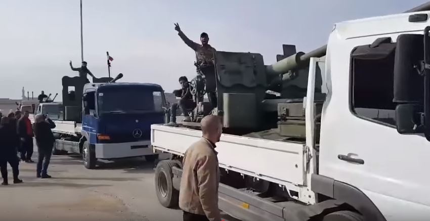 Video: Kriegsbericht Syrien, 21 Februar 2018- Regierungskräfte rücken in Afrin&nbsp;ein