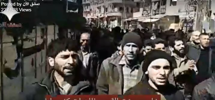 Videos: Weitere Anti-Jihadisten Demos im Syrischen&nbsp;Ost-Ghouta