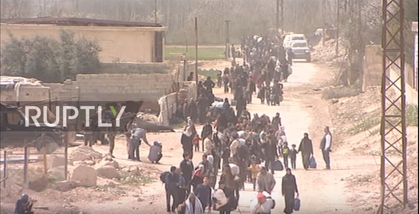 Video: Massenevakuierung aus dem Syrischen&nbsp;Ost-Ghouta