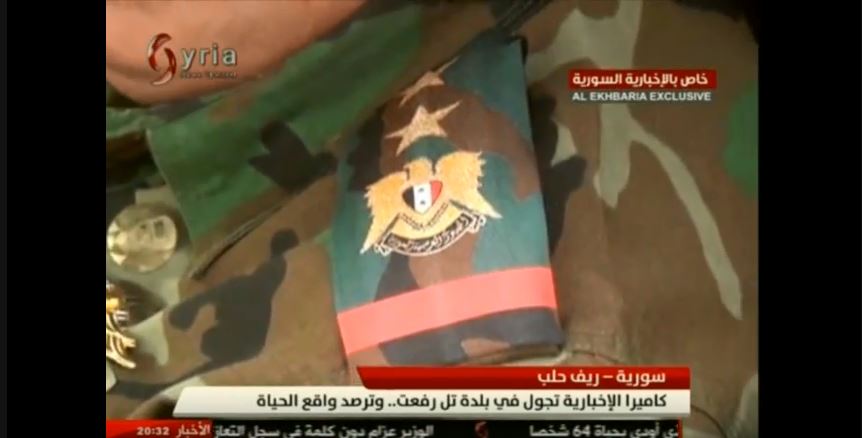 Video: Syrisches Staatsfernsehen besucht Tel Rifaat in Nord-Aleppo- Syrische Armee immer noch&nbsp;präsent