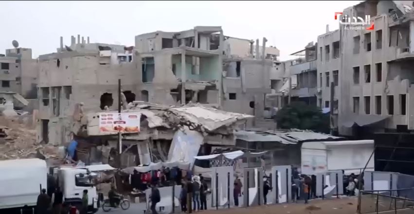 Video: Kriegsbericht Syrien, 1 März 2018- Terroristen-Verteidigungslinie überrannt