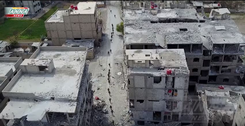 Video: SAA Einheiten übernehmen weitere Ortschaft in Ost-Ghouta.-Saqba wieder unter Kontrolle der Syrischen&nbsp;Armee