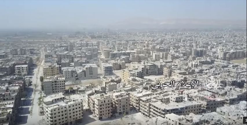 Video: Drohnen-Aufnahmen von den befreiten Ortschaften in&nbsp;Ost-Ghouta