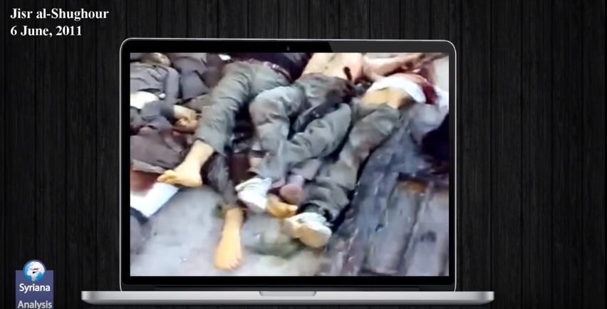 Terroristen räumten ein für das Jisr al-Shughour Massaker (2011) an syrischen Soldaten verantwortlich zu sein- Rania&nbsp;Abouzeid