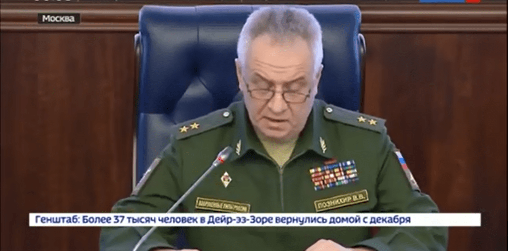 Giftgasanschlag im syrischen Douma im Auftrag Londons inszeniert, um US-Militärschlag zu provozieren- Russ. Verteidigungsministerium