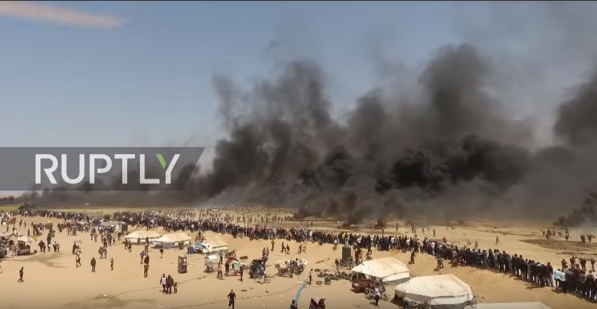 In Videos: Kriegszustände an der Grenze Gazas- IDF richtet an dem „Tag der Wut“ 10 Palästinenser hin, darunter einen&nbsp;Journalisten