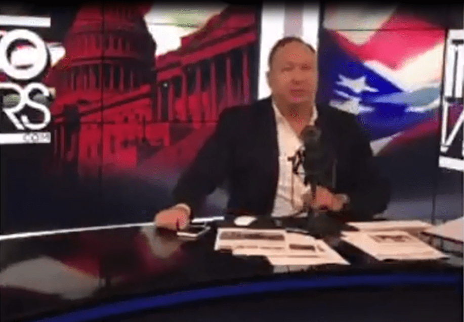 Video: Alex Jones von Infowars:“ Fuck&nbsp;Trump“!!