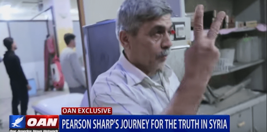 Video: US-Journalist von OAN-News besucht das Krankenhaus in Douma, in dem der Chemo-Streifen der White Helmets&nbsp;entstand