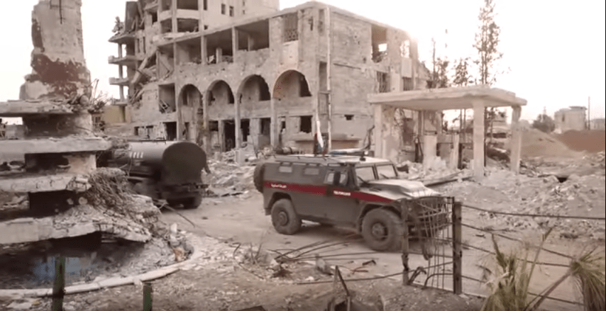 Video: Russische Einheiten treffen im syrischen Douma&nbsp;ein