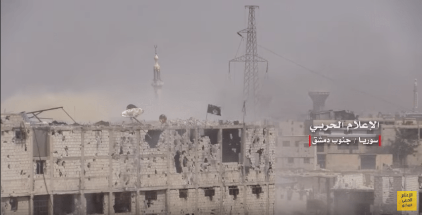 Videos: Syrische Regierungskräfte zerbersten die ISIS im Süden von Damaskus.&nbsp;Sehenswert!!