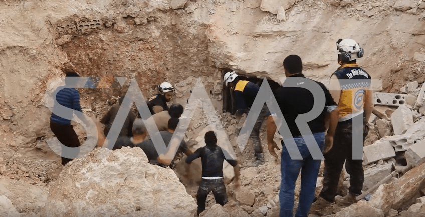 Videos: Idlib- Die White Helmets am Filmset in&nbsp;Aktion