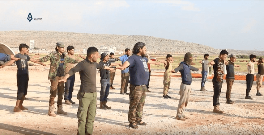 Video: Kanonenfutter-Training im Jihadisten-Sammelbecken Nord-Syriens&nbsp;Amüsant!!