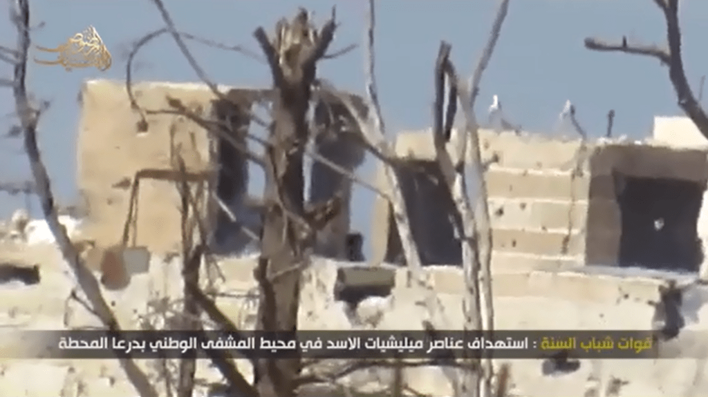 Video: US-gestützte Terroristen greifen Stellungen der syrischen Armee in Daraa&nbsp;an