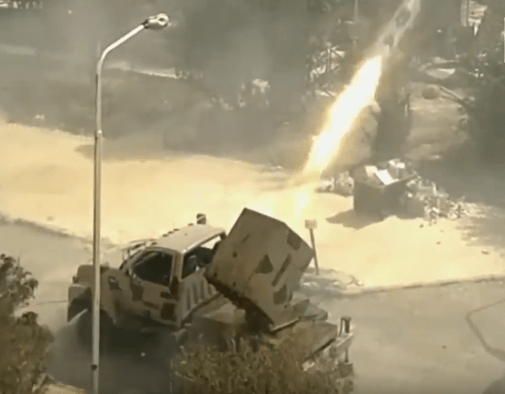 Video: MLRS-System Golan im&nbsp;Einsatz