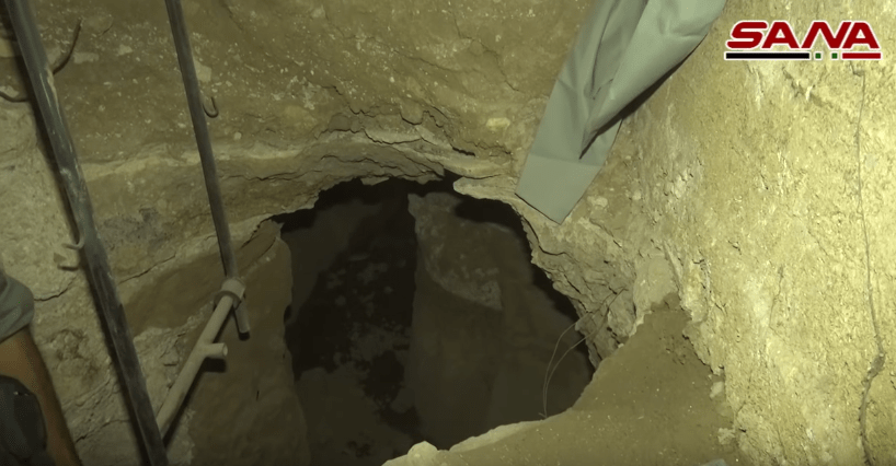 Video: Syrische Armee entdeckt ISIS-Tunnelsystem im befreiten&nbsp;Yarmouk-Camp